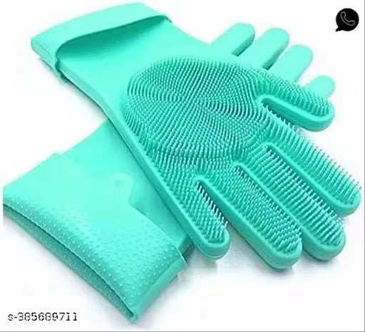 Grooming Gloves for Bathing and Hair